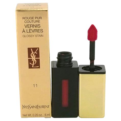 ysl rouge pur couture vernis a levres swatches|Yves Saint Laurent Rouge Pur Couture Vernis a Levres Glossy .